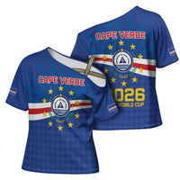 Cape Verde Football 2026 Cross Shoulder Shirt Historic First World Cup Appearance - Wonder Print Shop