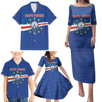 Cape Verde Football 2026 Family Matching Puletasi and Hawaiian Shirt Historic First World Cup Appearance - Wonder Print Shop
