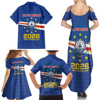 Cape Verde Football 2026 Family Matching Summer Maxi Dress and Hawaiian Shirt Historic First World Cup Appearance - Wonder Print Shop