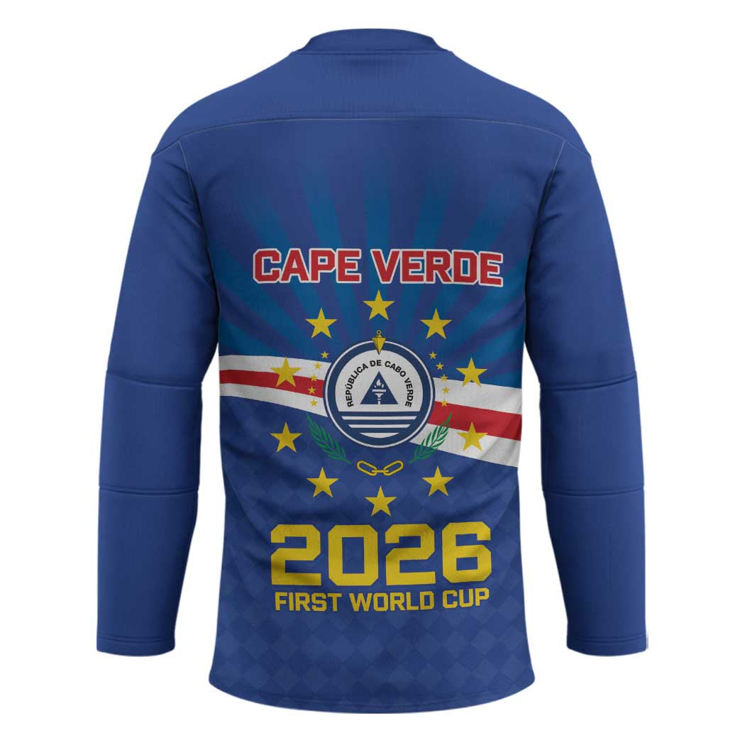 Cape Verde Football 2026 Hockey Jersey Historic First World Cup Appearance - Wonder Print Shop