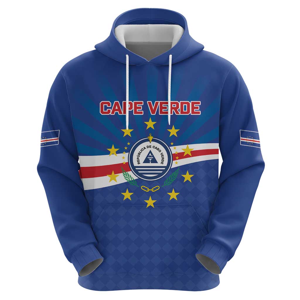Cape Verde Football 2026 Hoodie Historic First World Cup Appearance - Wonder Print Shop