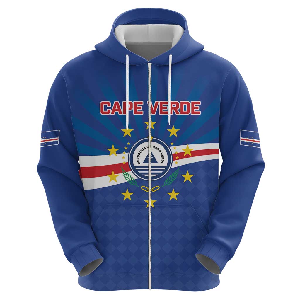 Cape Verde Football 2026 Hoodie Historic First World Cup Appearance - Wonder Print Shop