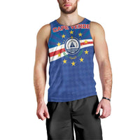 Cape Verde Football 2026 Men Tank Top Historic First World Cup Appearance - Wonder Print Shop