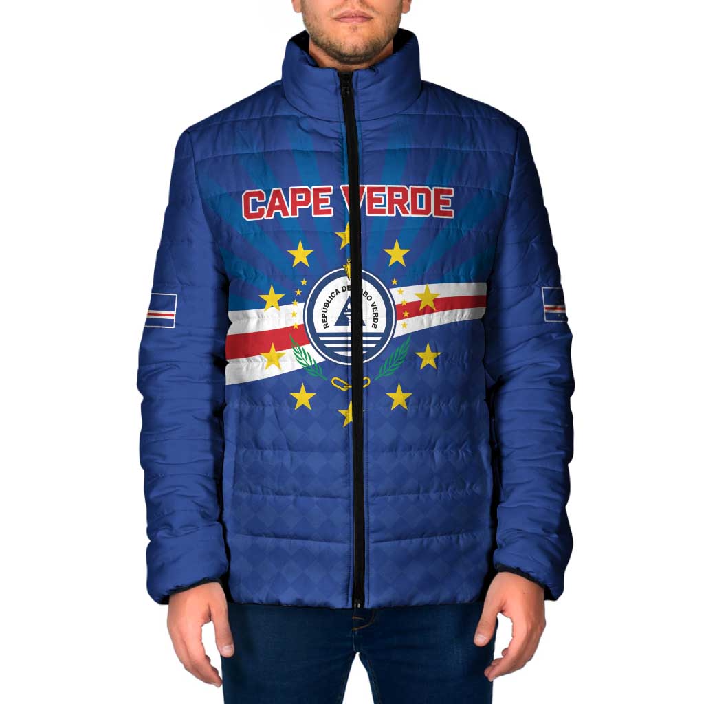 Cape Verde Football 2026 Padded Jacket Historic First World Cup Appearance - Wonder Print Shop