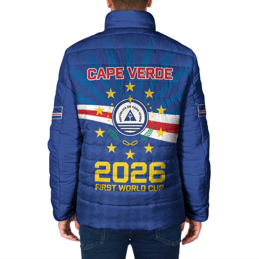 Cape Verde Football 2026 Padded Jacket Historic First World Cup Appearance - Wonder Print Shop