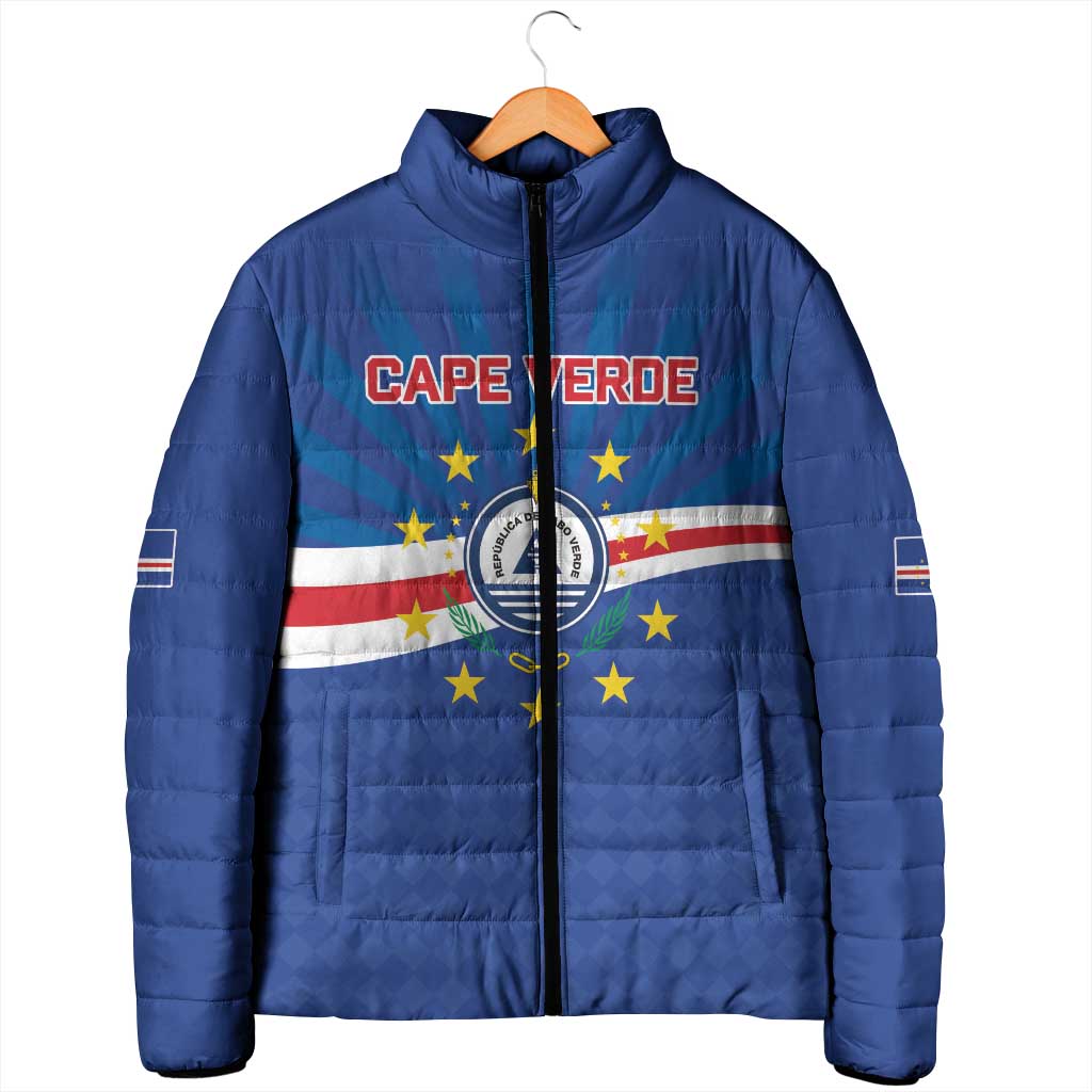 Cape Verde Football 2026 Padded Jacket Historic First World Cup Appearance - Wonder Print Shop