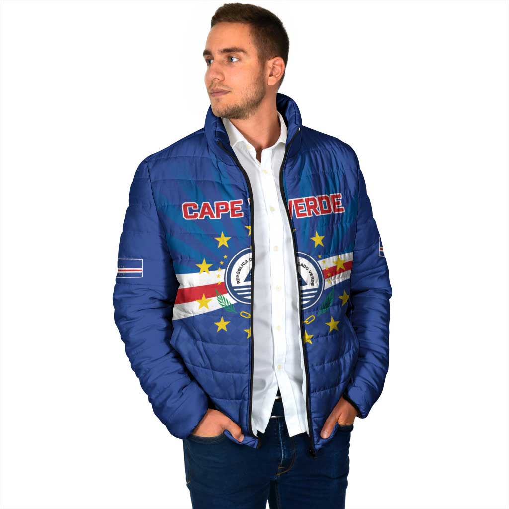 Cape Verde Football 2026 Padded Jacket Historic First World Cup Appearance - Wonder Print Shop