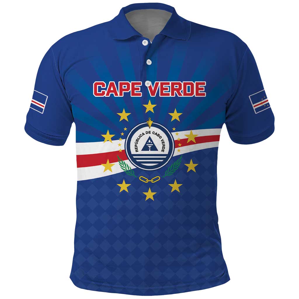 Cape Verde Football 2026 Polo Shirt Historic First World Cup Appearance - Wonder Print Shop