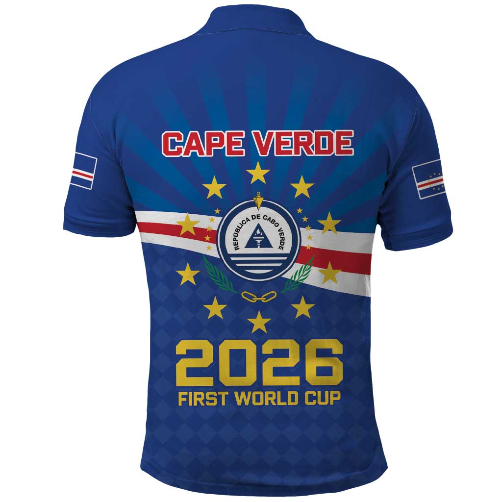 Cape Verde Football 2026 Polo Shirt Historic First World Cup Appearance - Wonder Print Shop