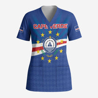 Cape Verde Football 2026 Scrub Top Historic First World Cup Appearance - Wonder Print Shop