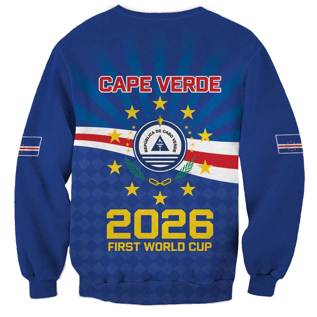 Cape Verde Football 2026 Sweatshirt Historic First World Cup Appearance - Wonder Print Shop