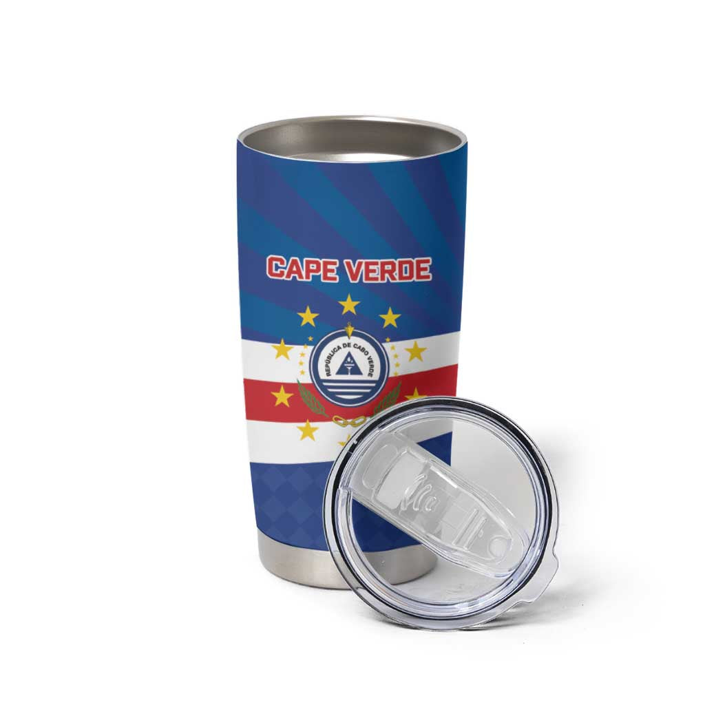 Cape Verde Football 2026 Tumbler Cup Historic First World Cup Appearance - Wonder Print Shop