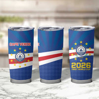 Cape Verde Football 2026 Tumbler Cup Historic First World Cup Appearance - Wonder Print Shop