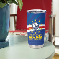 Cape Verde Football 2026 Tumbler Cup Historic First World Cup Appearance - Wonder Print Shop