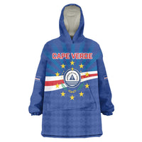 Cape Verde Football 2026 Wearable Blanket Hoodie Historic First World Cup Appearance - Wonder Print Shop