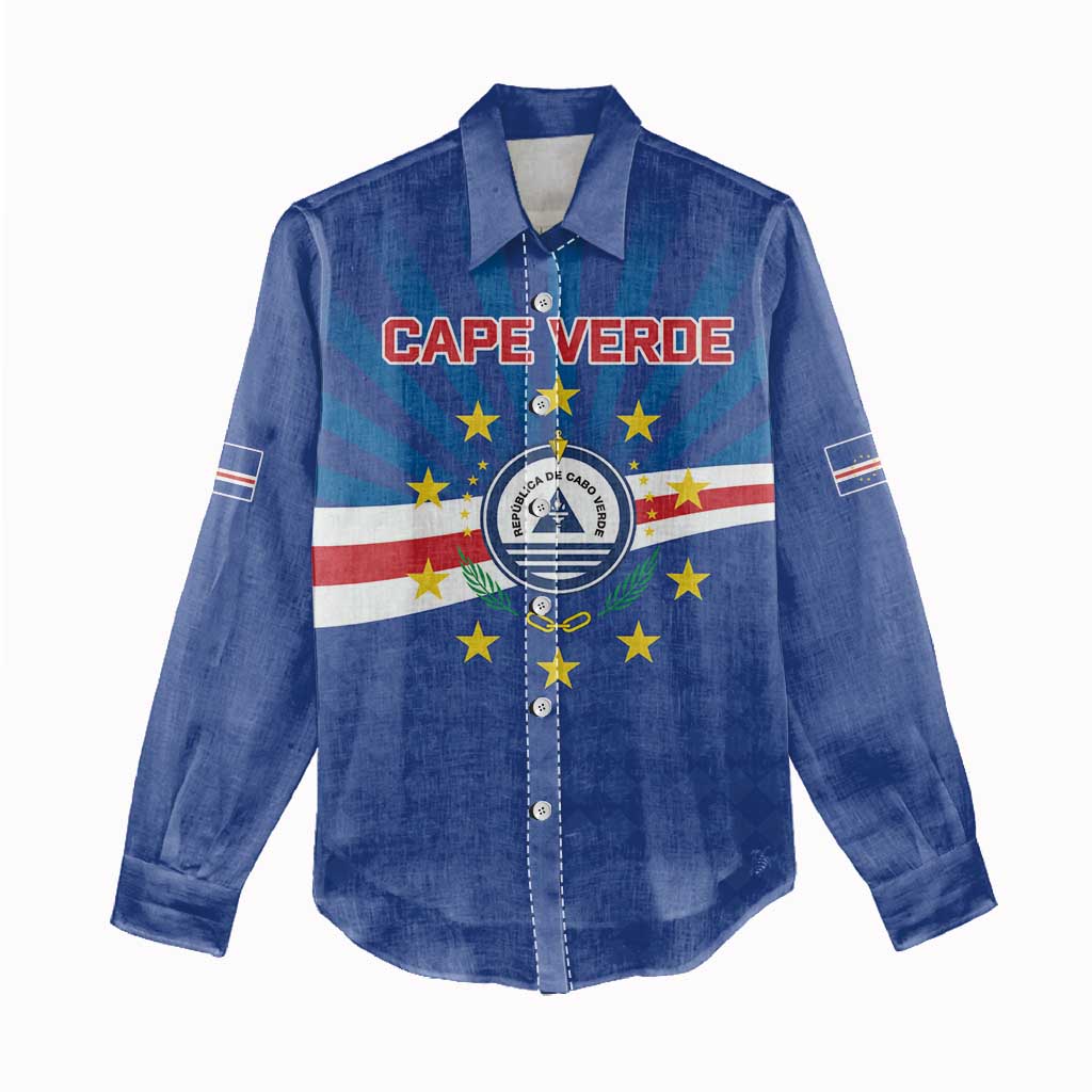 Cape Verde Football 2026 Women Casual Shirt Historic First World Cup Appearance - Wonder Print Shop