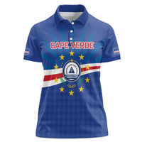Cape Verde Football 2026 Women Polo Shirt Historic First World Cup Appearance - Wonder Print Shop
