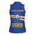 Cape Verde Football 2026 Women Sleeveless Polo Shirt Historic First World Cup Appearance - Wonder Print Shop