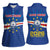 Cape Verde Football 2026 Women Sleeveless Polo Shirt Historic First World Cup Appearance - Wonder Print Shop