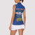 Cape Verde Football 2026 Women Sleeveless Polo Shirt Historic First World Cup Appearance - Wonder Print Shop
