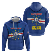 Cape Verde Football 2026 Zip Hoodie Historic First World Cup Appearance - Wonder Print Shop