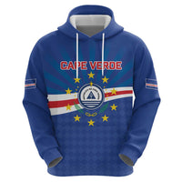 Cape Verde Football 2026 Zip Hoodie Historic First World Cup Appearance - Wonder Print Shop