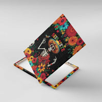 Seis Siete Dia de los Muertos Canvas Wall Art Mexican Funny 67 Calaca Skeleton Sombrero - Wonder Print Shop