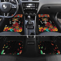 Seis Siete Dia de los Muertos Car Mats Mexican Funny 67 Calaca Skeleton Sombrero - Wonder Print Shop