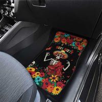 Seis Siete Dia de los Muertos Car Mats Mexican Funny 67 Calaca Skeleton Sombrero - Wonder Print Shop