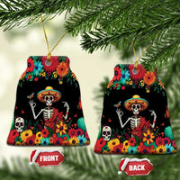 Seis Siete Dia de los Muertos Ceramic Ornament Mexican Funny 67 Calaca Skeleton Sombrero - Wonder Print Shop
