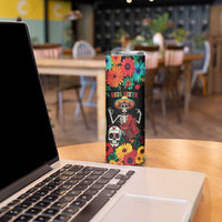 Seis Siete Dia de los Muertos Skinny Tumbler Mexican Funny 67 Calaca Skeleton Sombrero - Wonder Print Shop