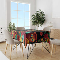 Seis Siete Dia de los Muertos Tablecloth Mexican Funny 67 Calaca Skeleton Sombrero - Wonder Print Shop