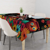 Seis Siete Dia de los Muertos Tablecloth Mexican Funny 67 Calaca Skeleton Sombrero - Wonder Print Shop