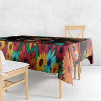 Seis Siete Dia de los Muertos Tablecloth Mexican Funny 67 Calaca Skeleton Sombrero - Wonder Print Shop