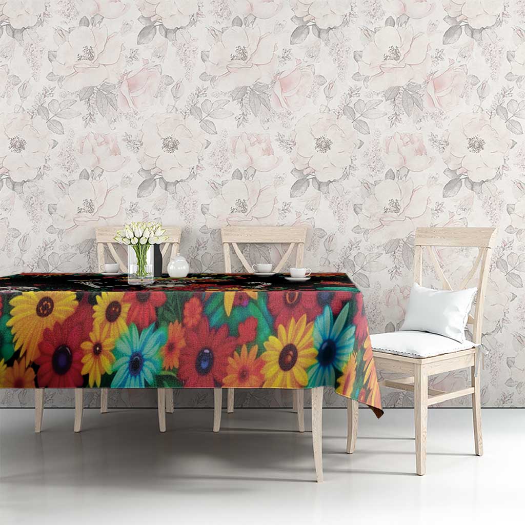 Seis Siete Dia de los Muertos Tablecloth Mexican Funny 67 Calaca Skeleton Sombrero - Wonder Print Shop