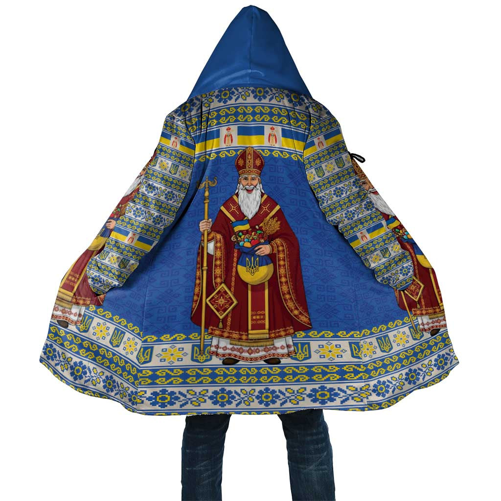 Ukraine Christmas Cloak Saint Nicholas Vyshyvanka Style - Wonder Print Shop