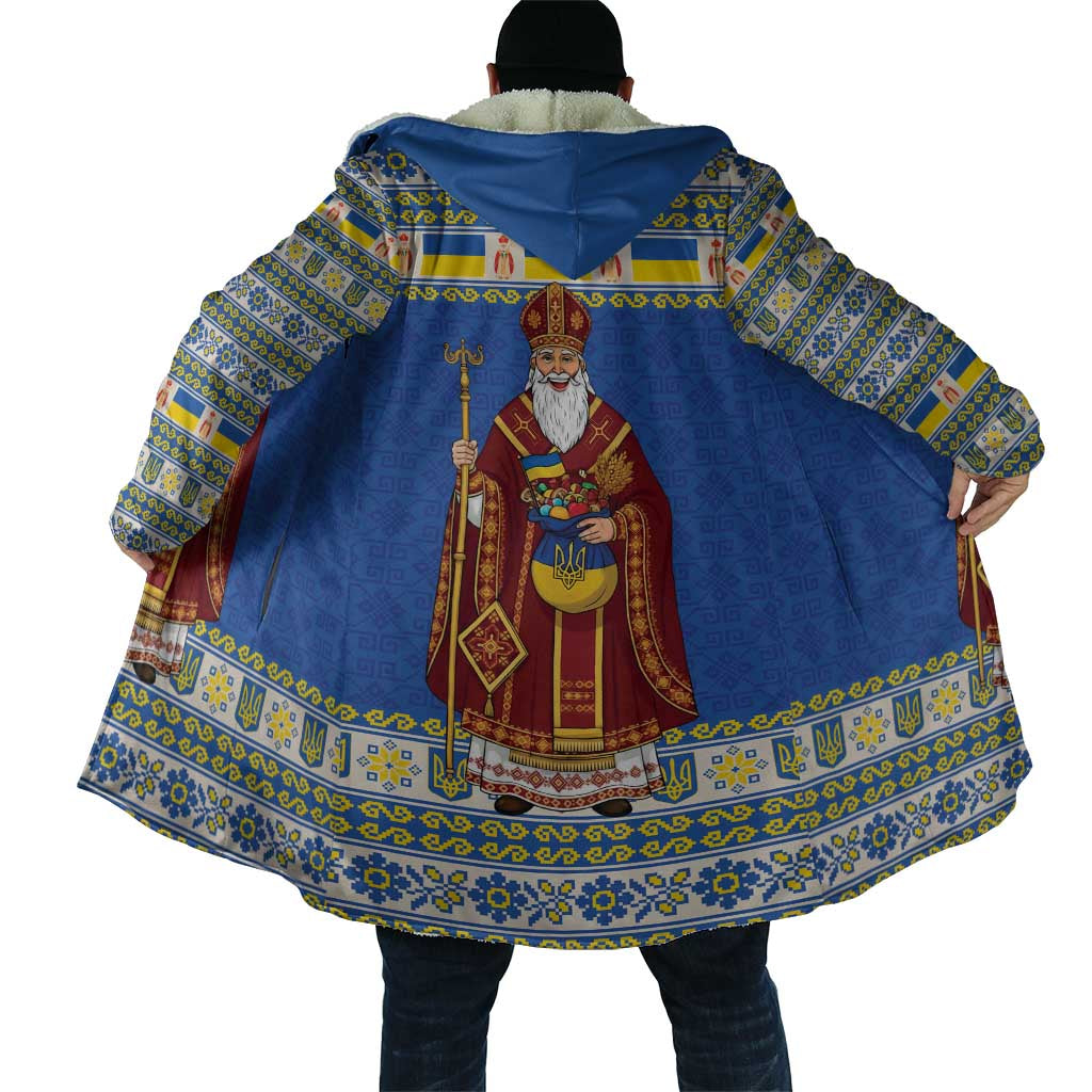 Ukraine Christmas Cloak Saint Nicholas Vyshyvanka Style - Wonder Print Shop