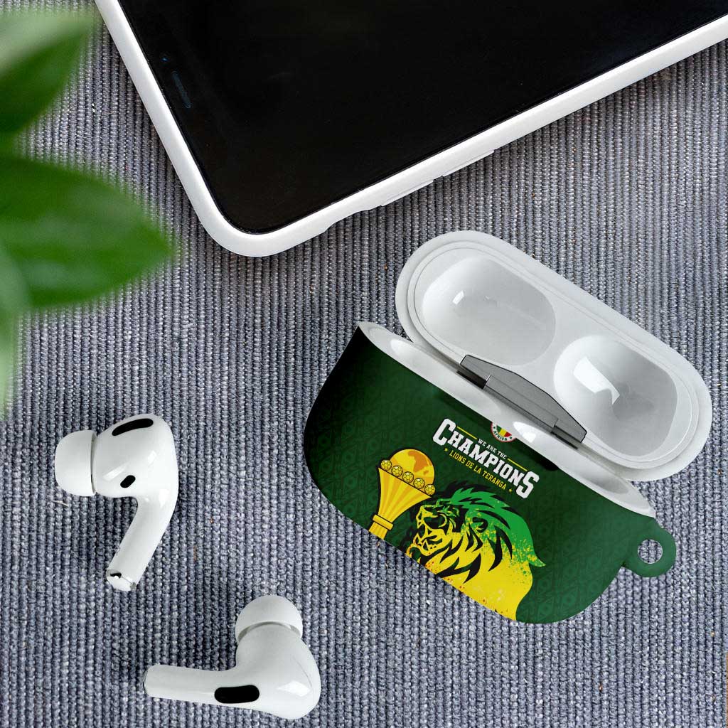 Senegal Football Champions AirPods Case Lions of Teranga Rise