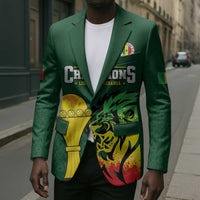 Senegal Football Champions Custom Blazer Lions of Teranga Rise