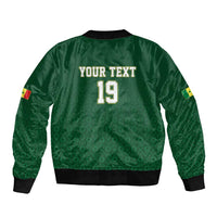 Senegal Football Champions Custom Bomber Jacket Lions of Teranga Rise