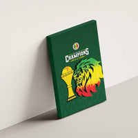 Senegal Football Champions Canvas Wall Art Lions of Teranga Rise