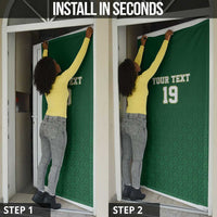 Senegal Football Champions Custom Door Cover Lions of Teranga Rise