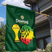 Senegal Football Champions Garden Flag Lions of Teranga Rise