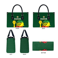 Senegal Football Champions Leather Bag Lions of Teranga Rise
