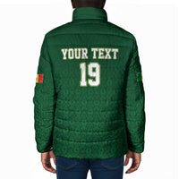 Senegal Football Champions Custom Padded Jacket Lions of Teranga Rise