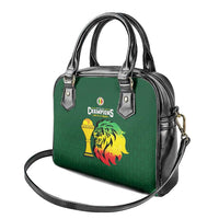 Senegal Football Champions Shoulder Handbag Lions of Teranga Rise