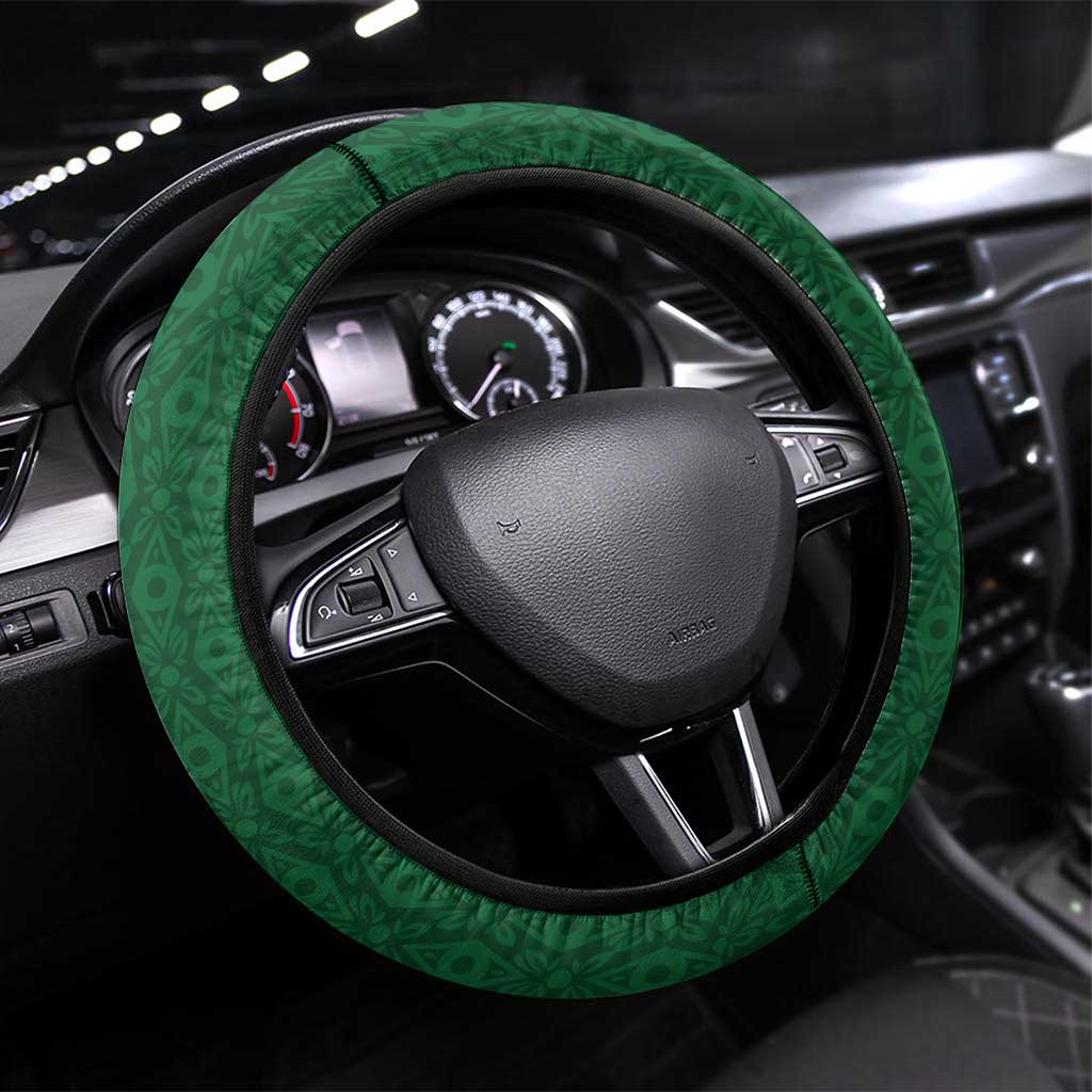 Senegal Football Champions Steering Wheel Cover Lions of Teranga Rise