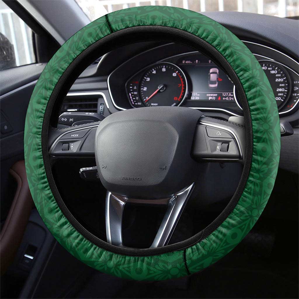 Senegal Football Champions Steering Wheel Cover Lions of Teranga Rise