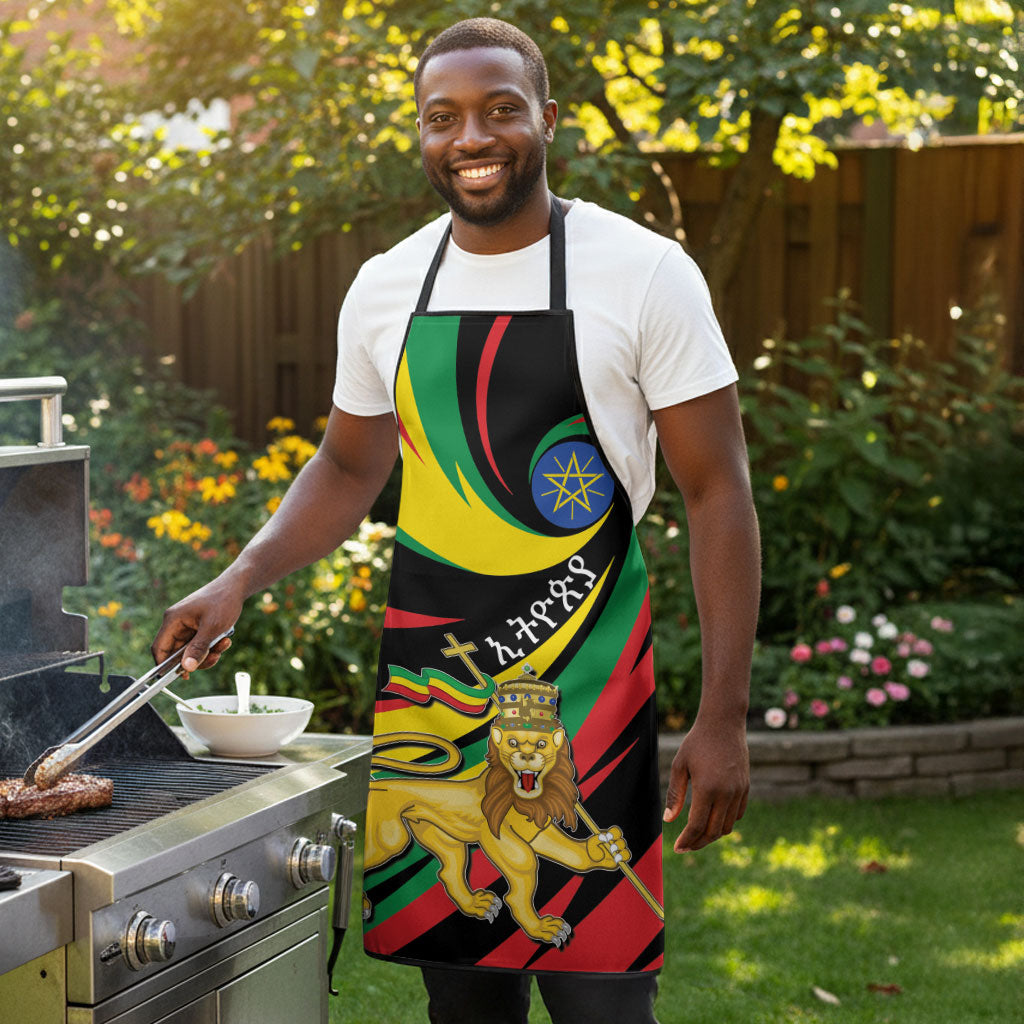 Ethiopia National Day 1991 Apron Habesha Lion Of Judah