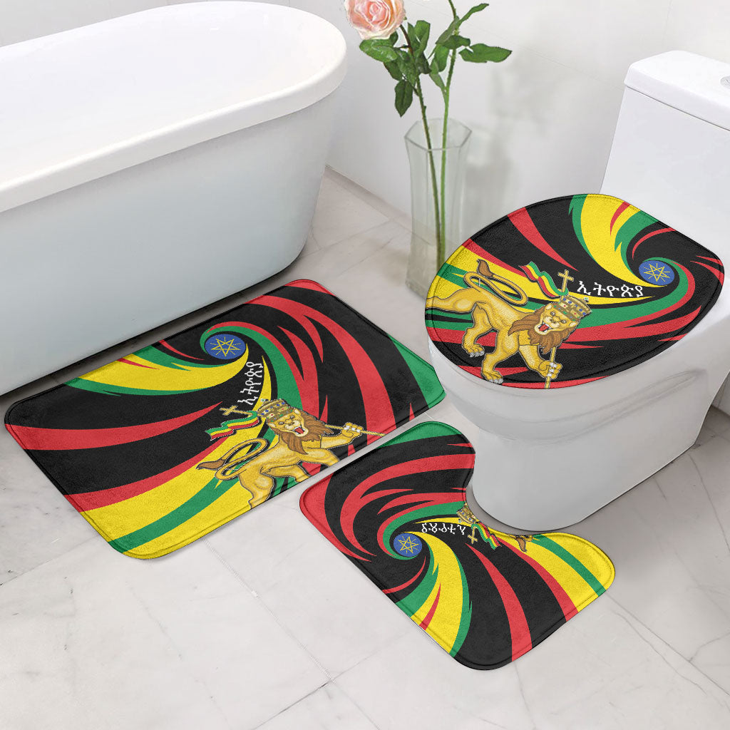 Ethiopia National Day 1991 Bathroom Set Habesha Lion Of Judah
